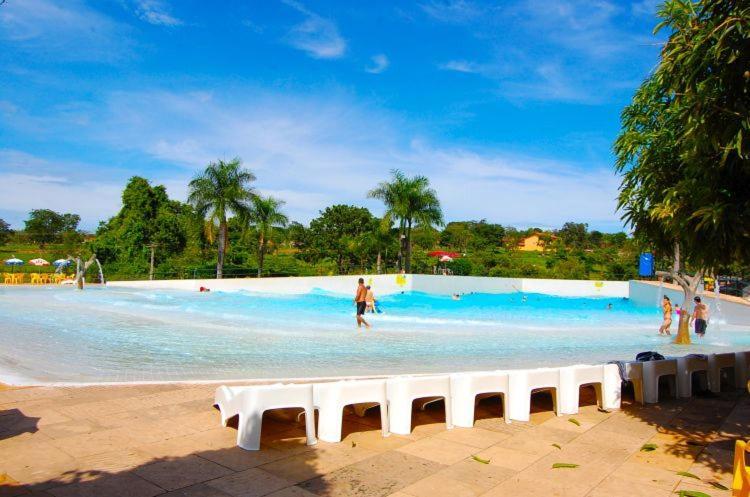Hotel Piazza Acqua Park Reservas Caldas Novas Exterior foto